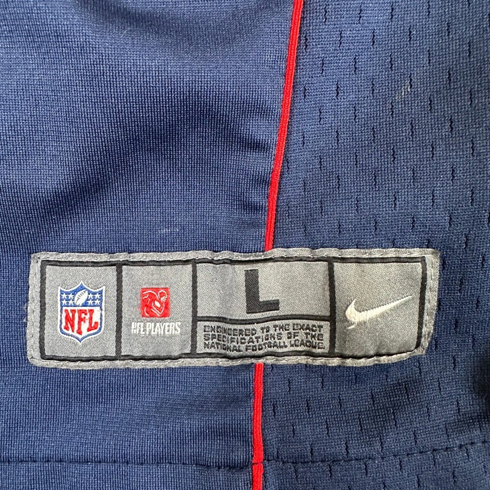 Nike New England Patriots Tom Brady 12 Navy Blue NFL Jersey Youth Large - Picture 7 of 15